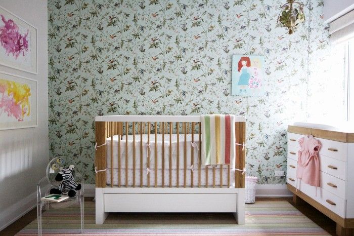 Wallpaper Nursery Modern Old Children S Places And Spaces Pin