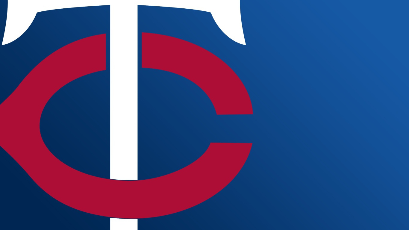 Minnesota Twins baseball team league baseball logo 1366x768