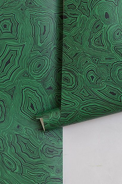 This Cole Son Malachite Wallpaper Is Gorgeous And Festive For The