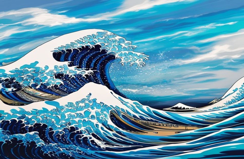 Great Wave Off Kanagawa Wallpaper