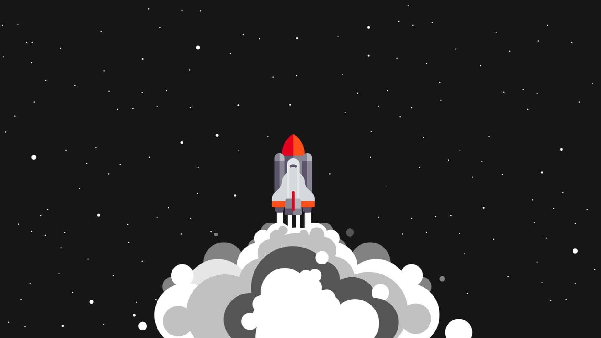 Cartoon Space Wallpaper