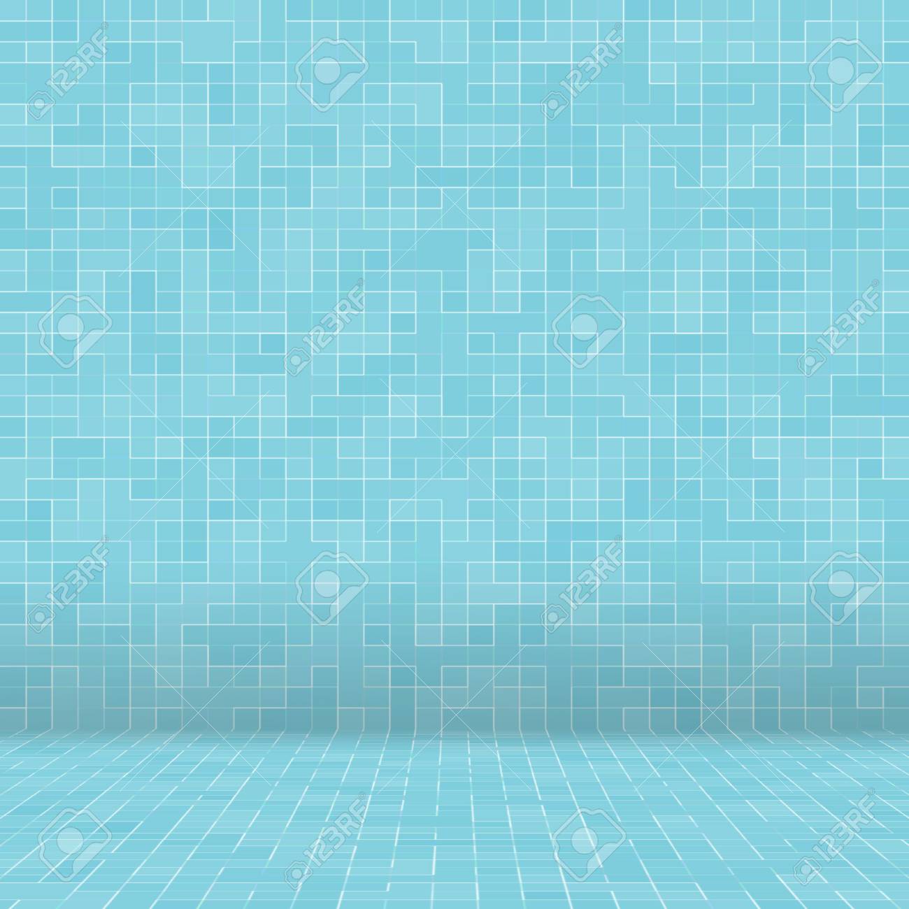 Texture Swimming Pool Mosaic Tile Background Wallpaper Banner