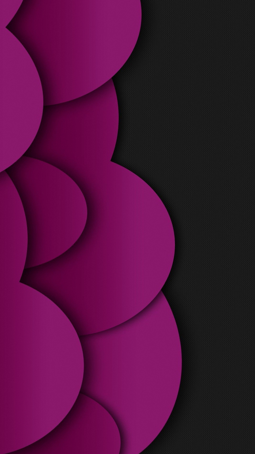 Cool Purple Oval iPhone 6s Plus Wallpaper HD