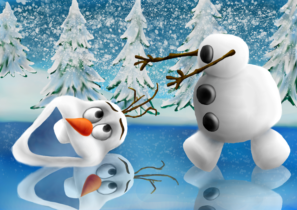Olaf Frozen By Animefreak141
