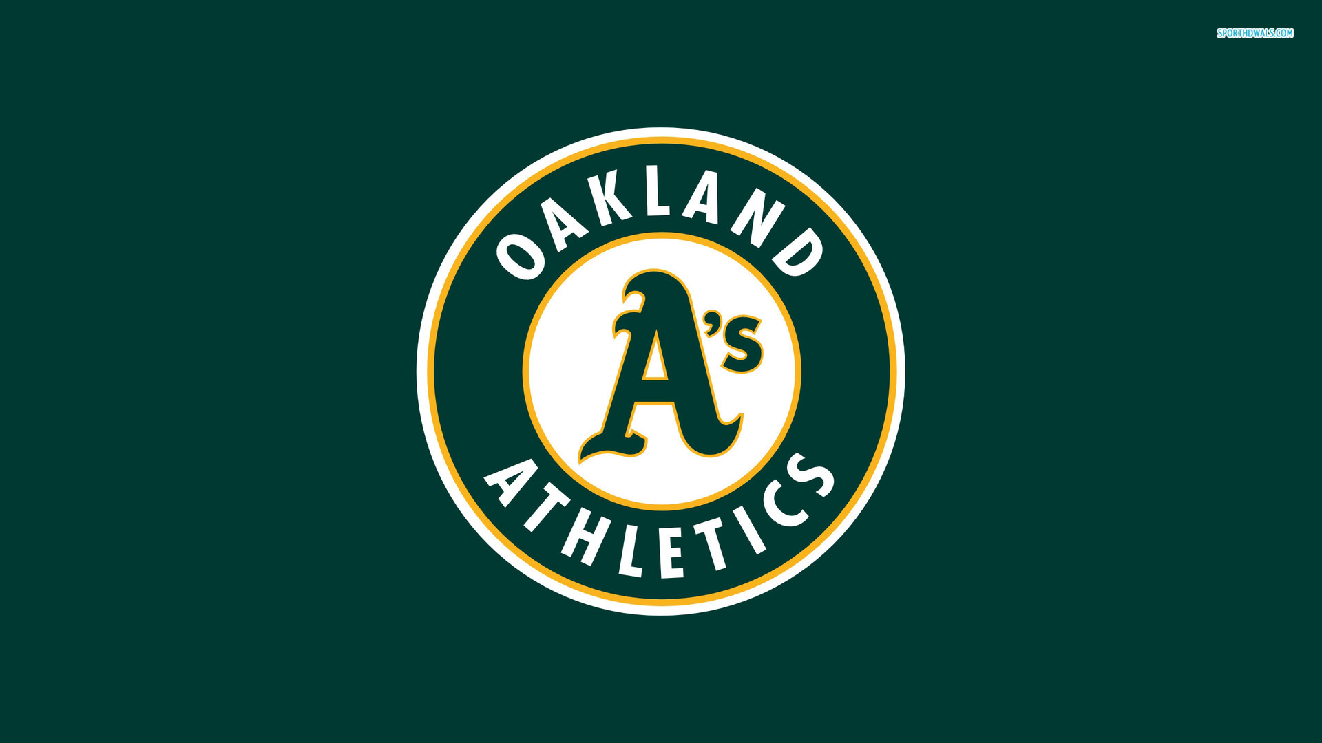 Oakland Athletics HD Background Wallpaper