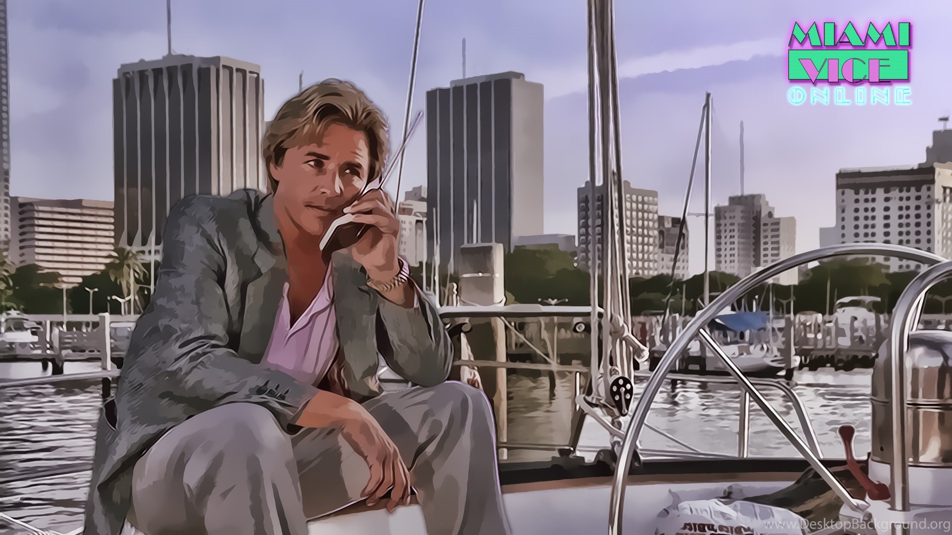 Miami Vice Online Official Wallpaper In Any