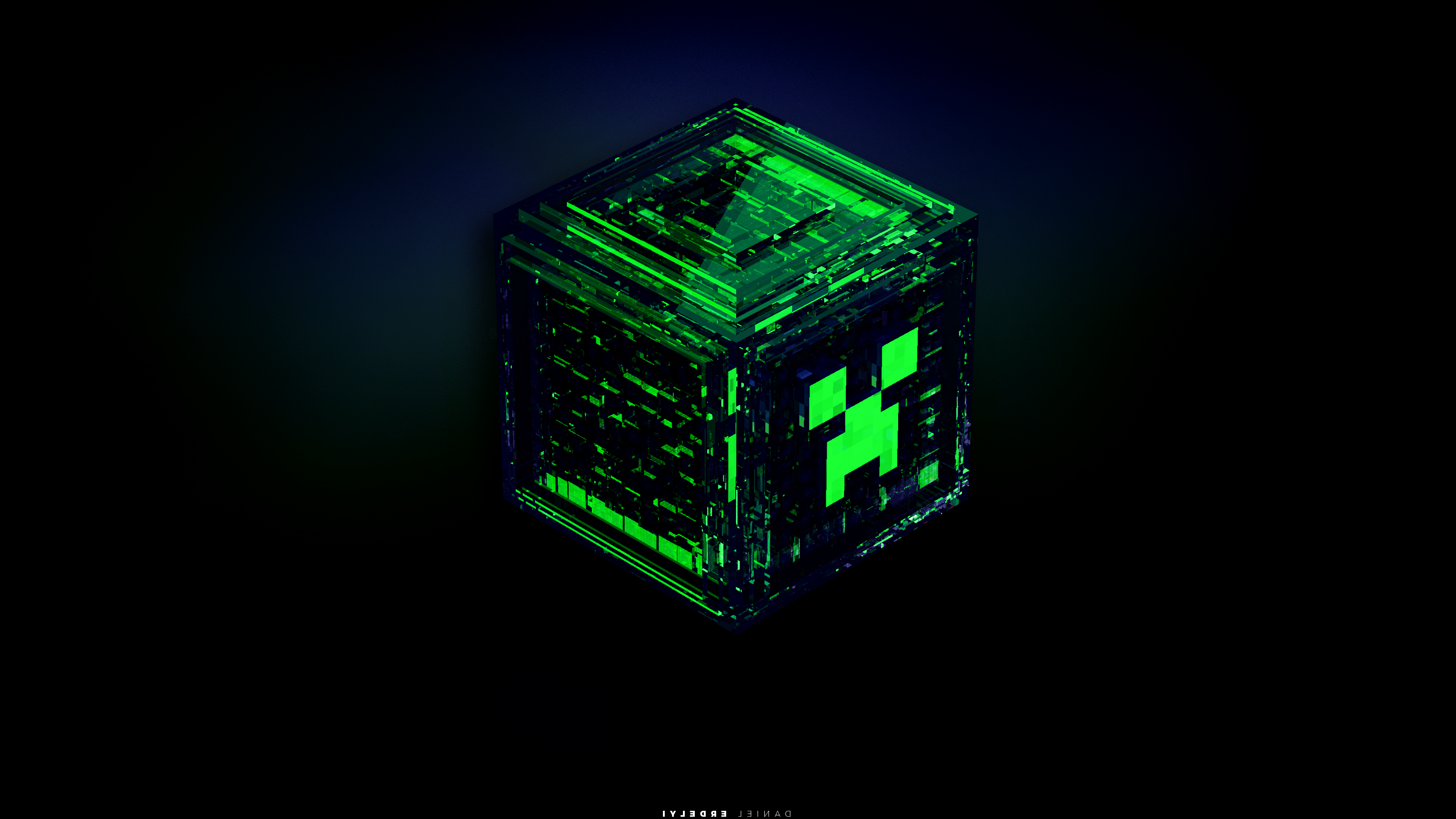 Creeper Minecraft Green Wallpaper HD Desktop And