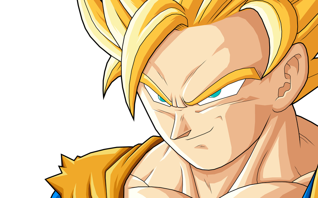 Goku As A Super Saiyan Before Ascending To During The