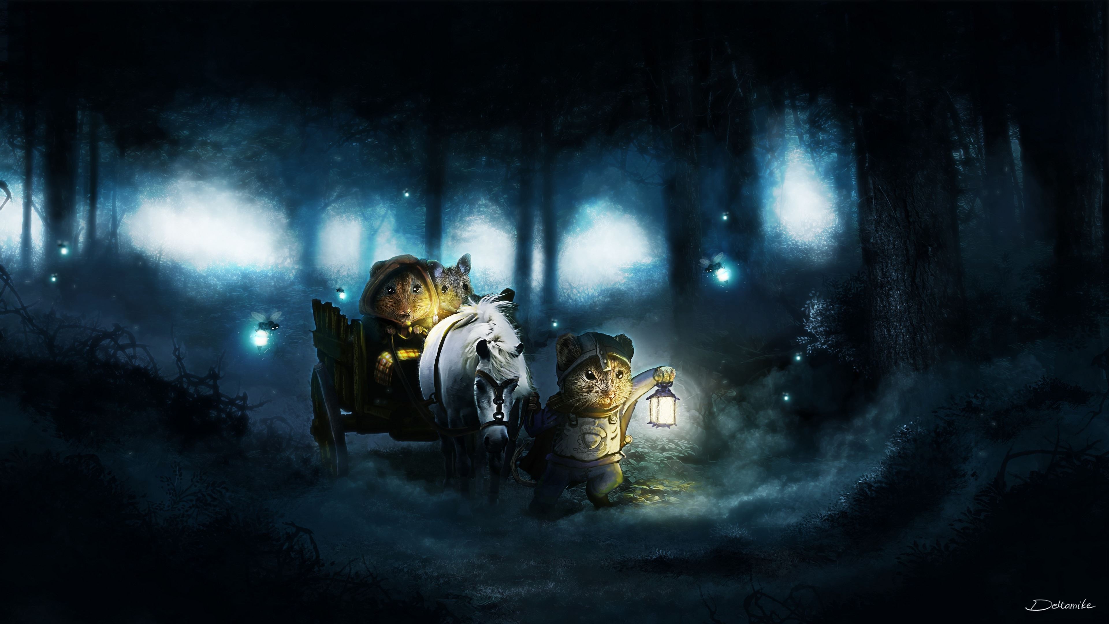 Mice Traveling At Night Ultra HD 4k Wallpaper Imgprix