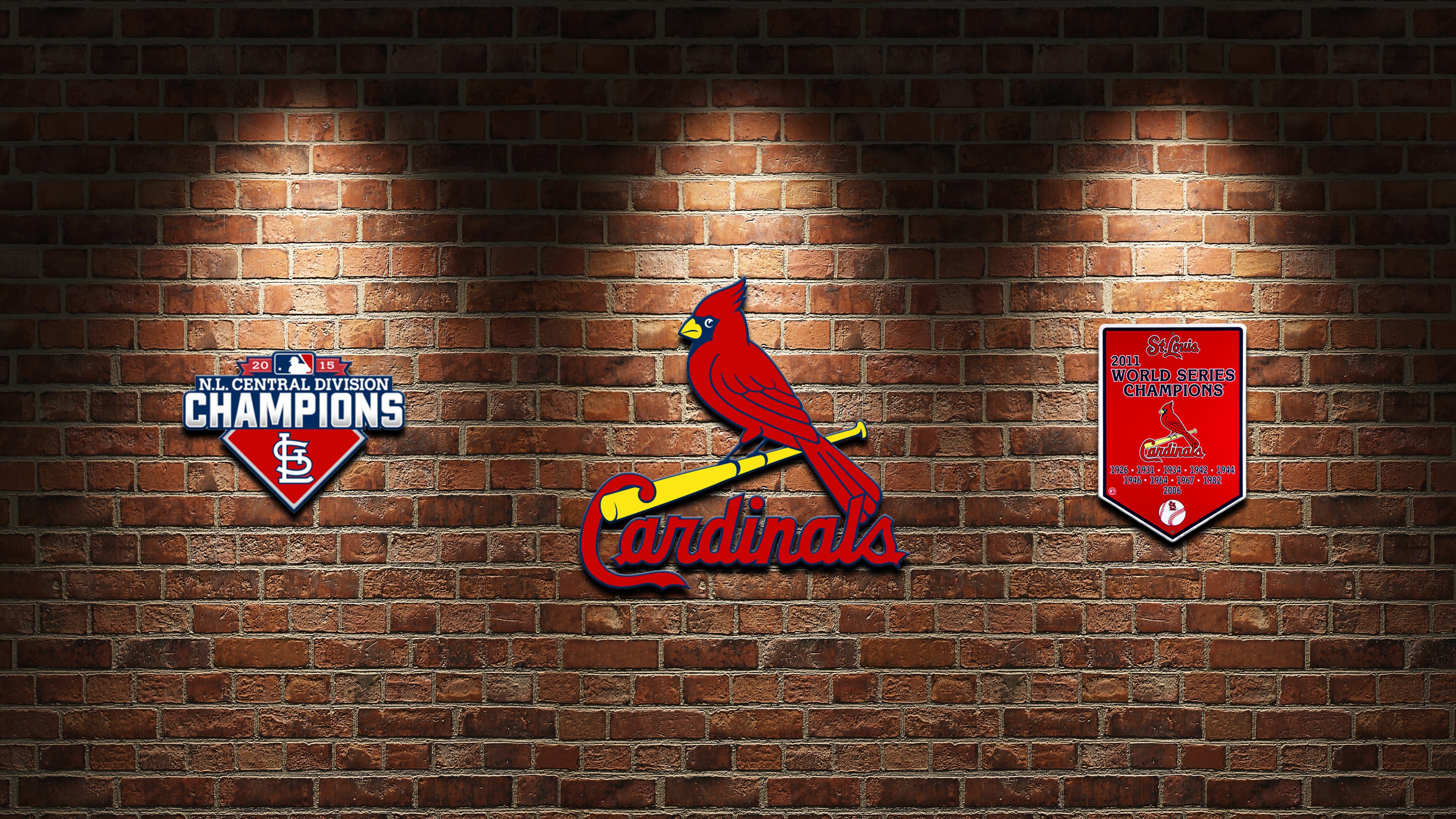 Cardinals Mlb Brick St Louis Wallpaper