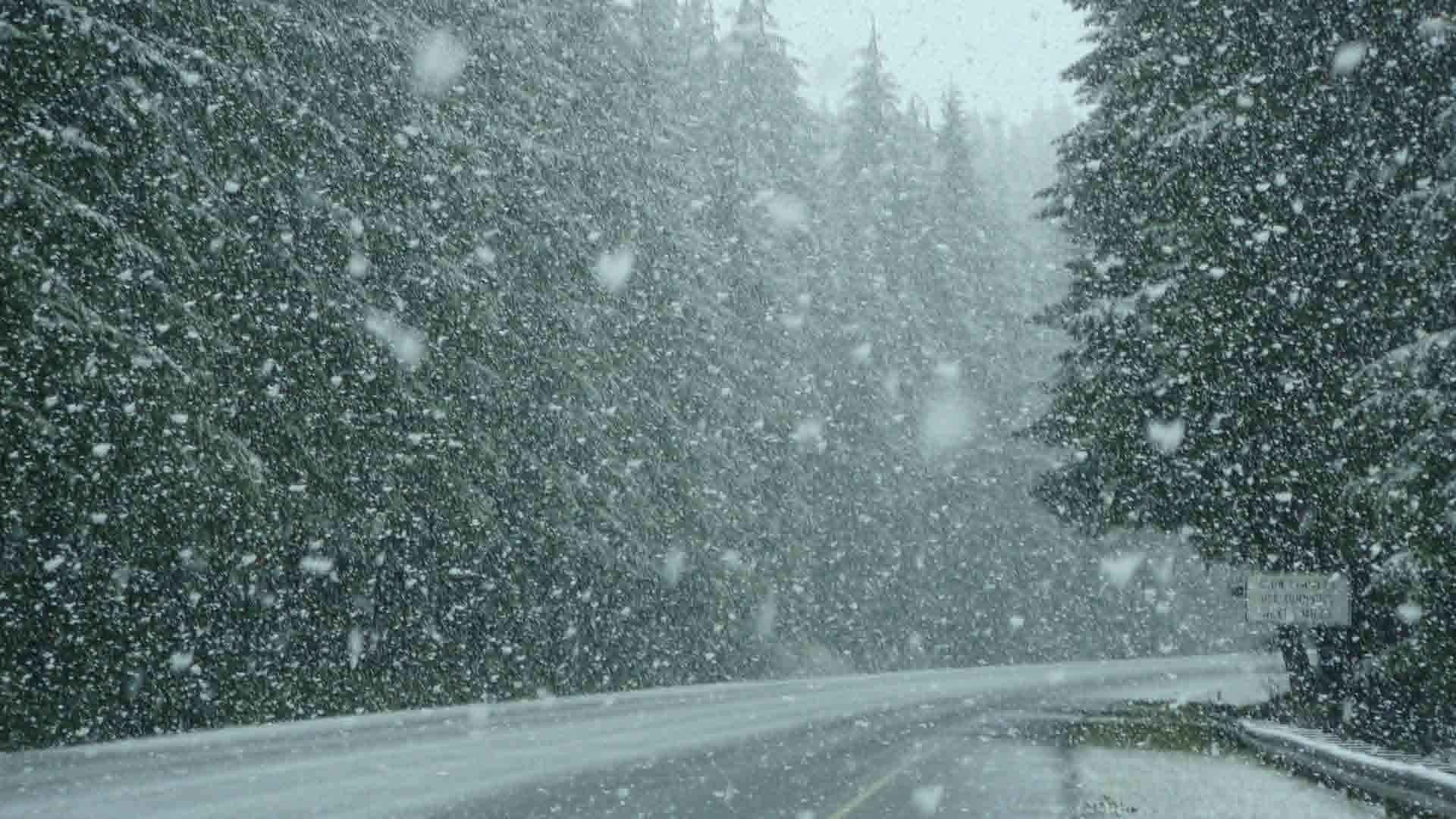 Snow Storm Wallpaper
