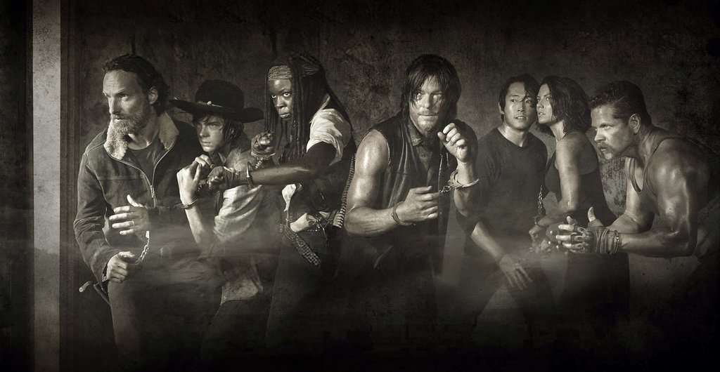 Walking Dead Season 5 Poster SW Wallpaper by Atomicxmario on