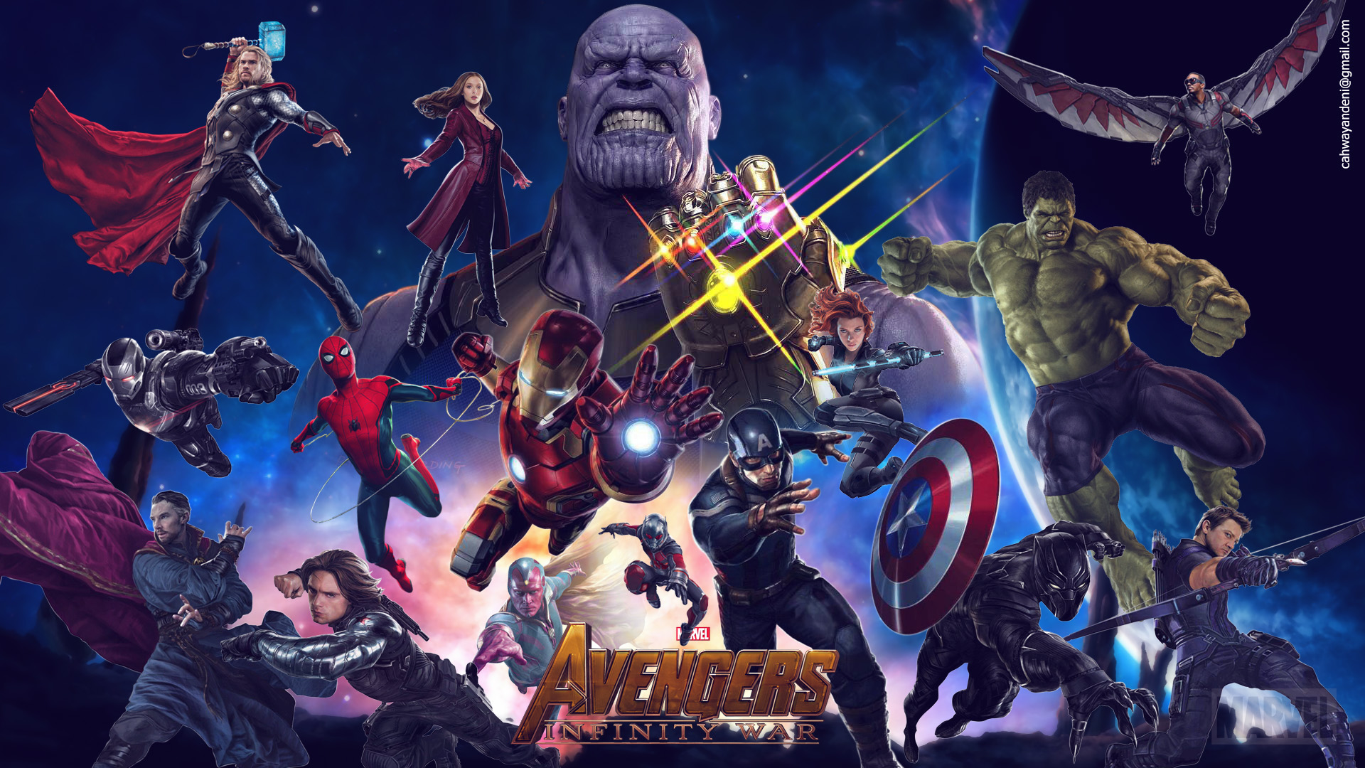 Avengers Infinity War Movie Characters HD Wallpaper