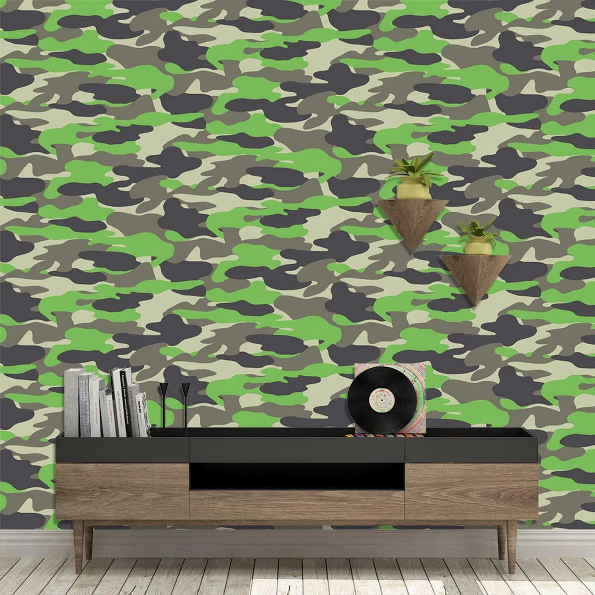 Green Camo Wallpaper
