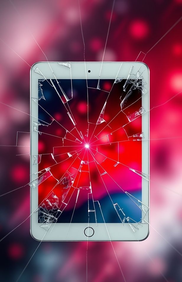 Broken iPad Wallpaper