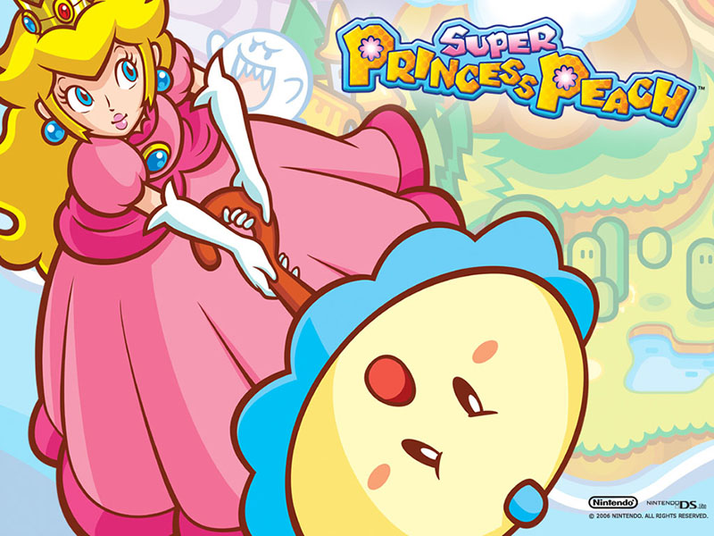 Super Princess Peach   Wallpapers   Multimedia   Boo Mansion