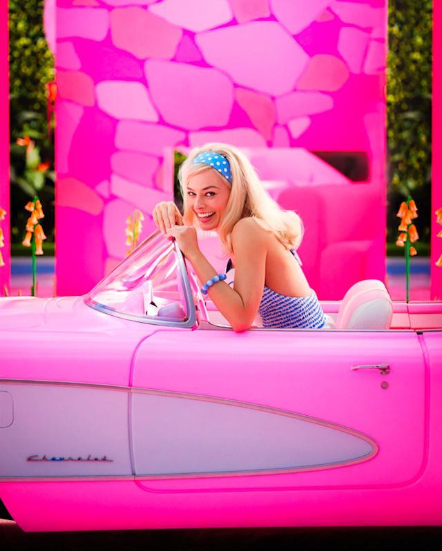 Released Picture of Margot Robbie as Barbie in the New Warner Bros