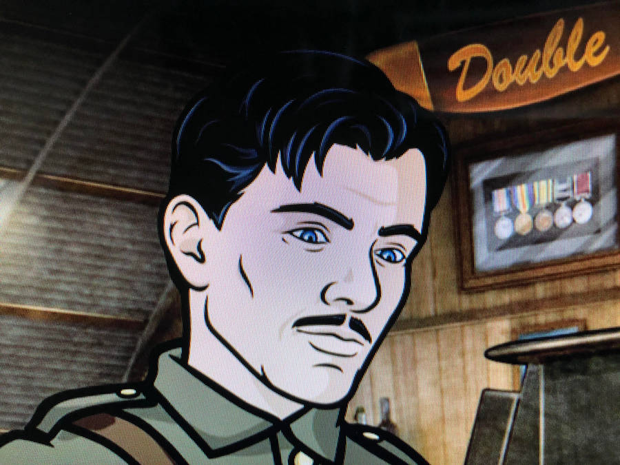 Close Up Of Sterling Archer O5104v1cogo0x9ii Wallpaper