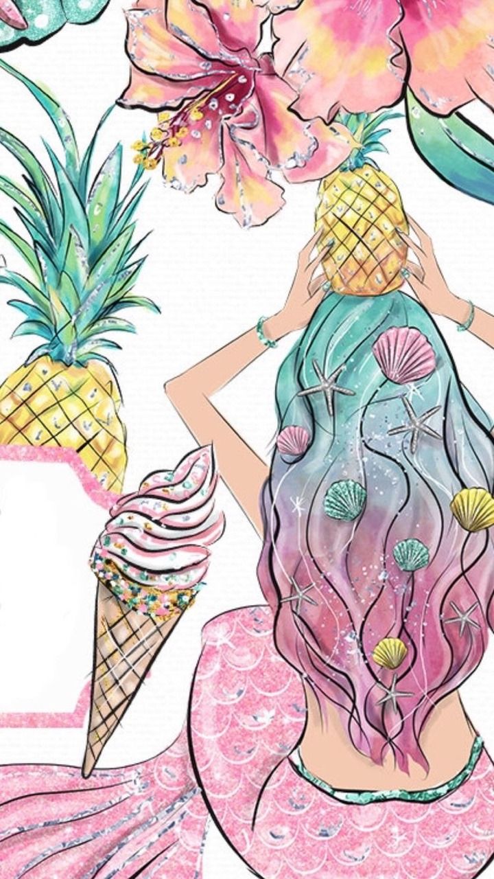 Pink Life Mermaid wallpapers Mermaid wallpaper backgrounds