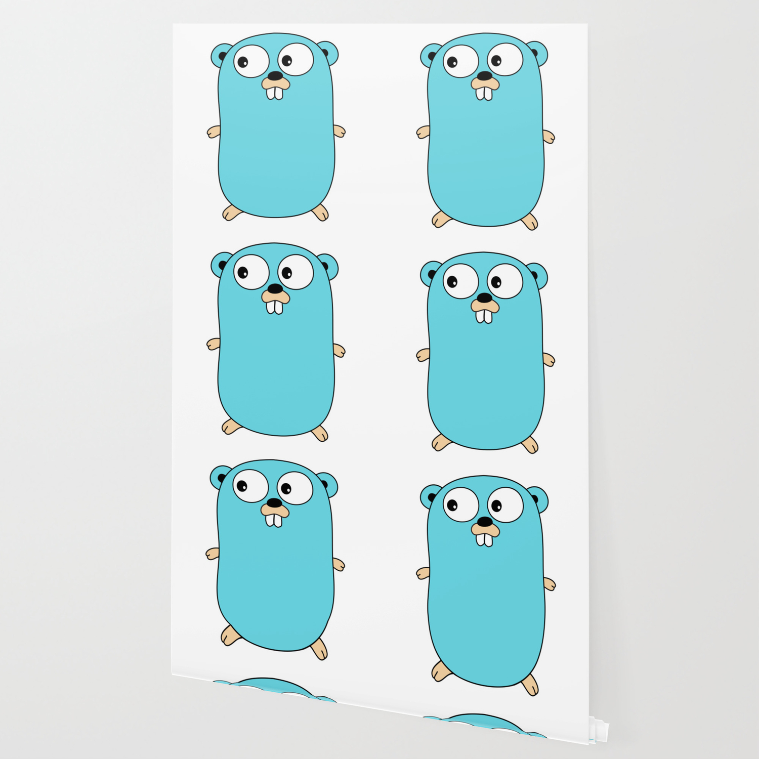 Gopher Golang Wallpaper By Codegame Society6