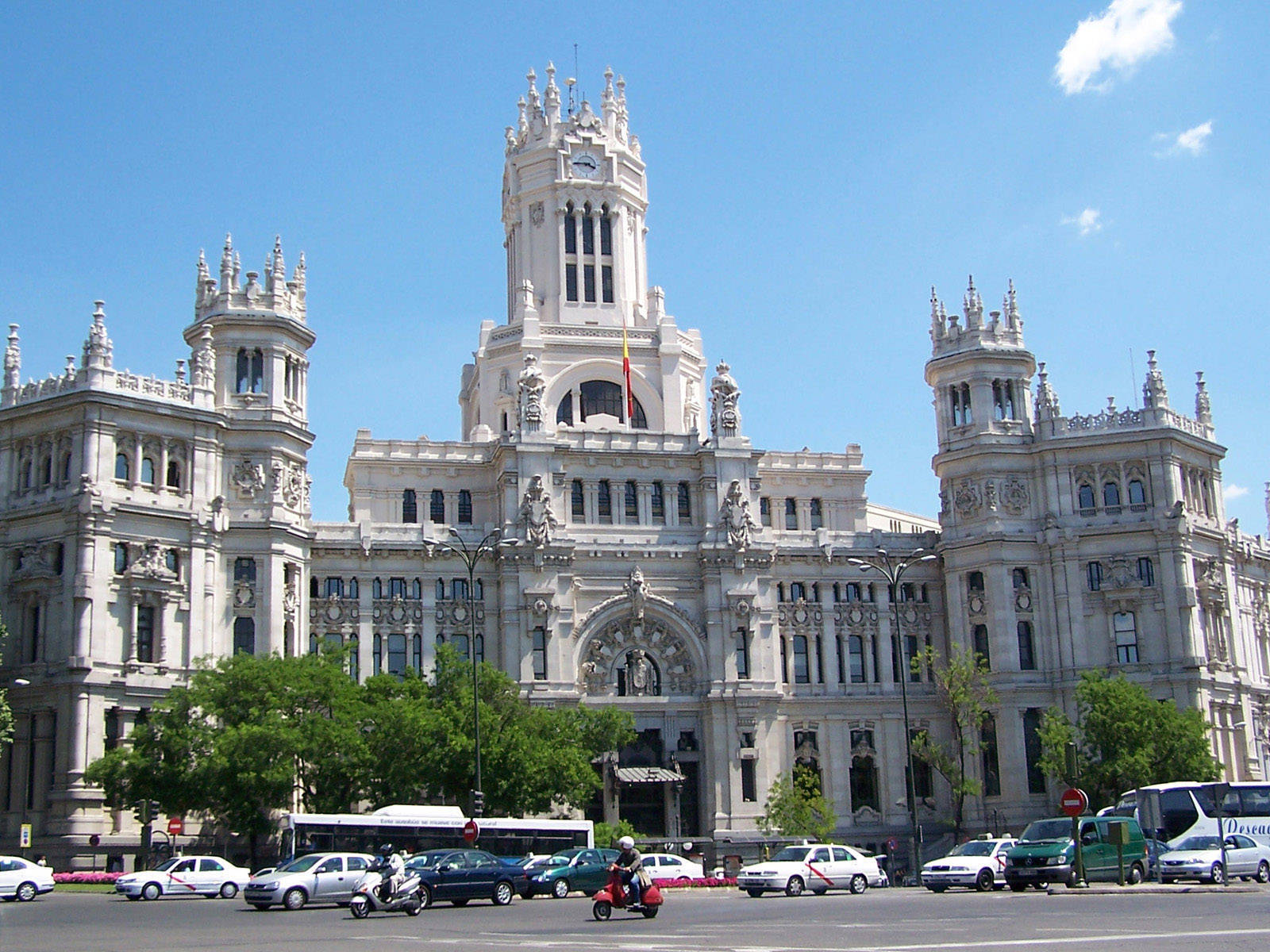 City Hall Of Madrid Spain Wallpaper