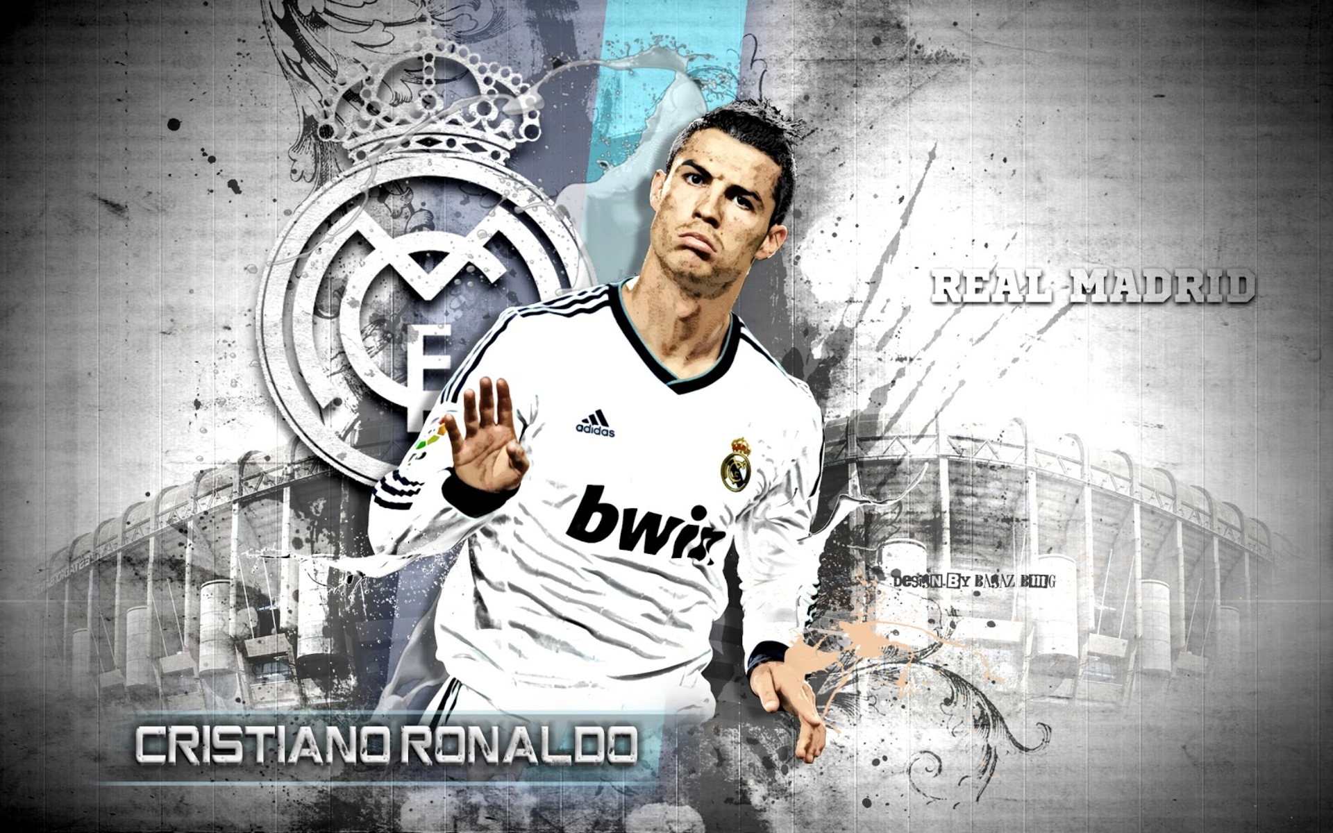 Cool Cristiano Ronaldo Portugal And Real Madrid Wallpaper Pics