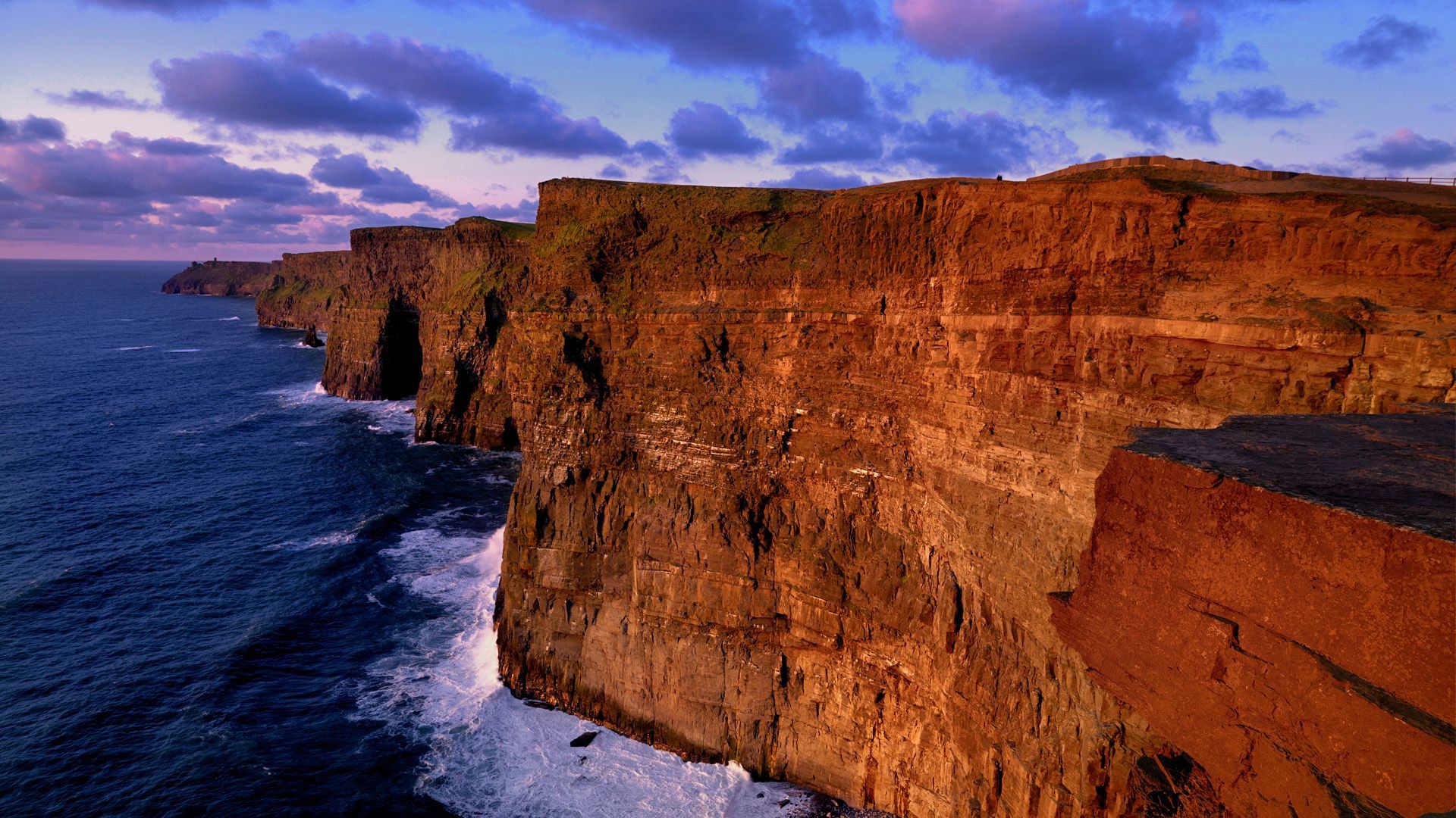 Cliffs Of Moher Ireland Widescreen Wallpaper