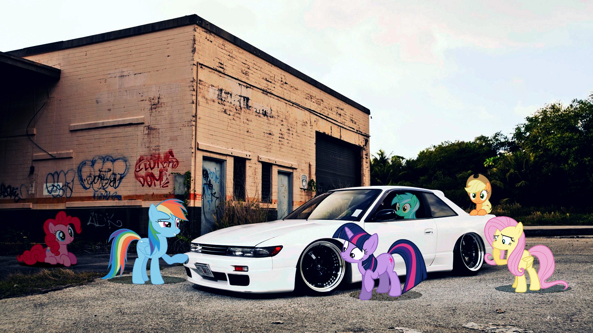 Ponified Nissan Silvia S13 Wallpaper By Make451