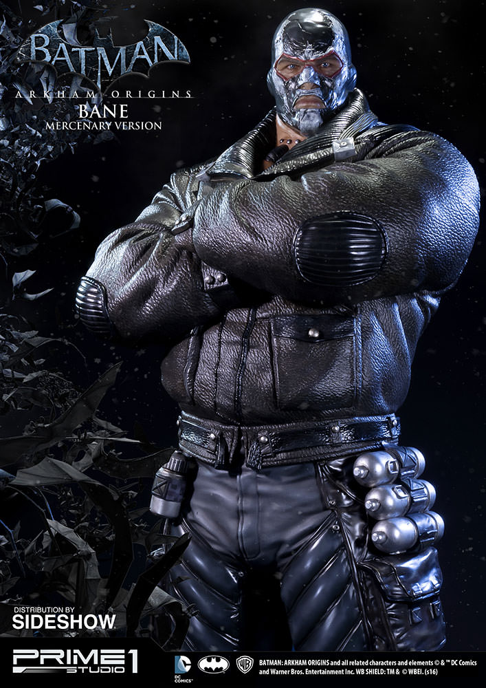 Bane Mercenary Version Statue   Arkham Origins Prime 1 Sideshow