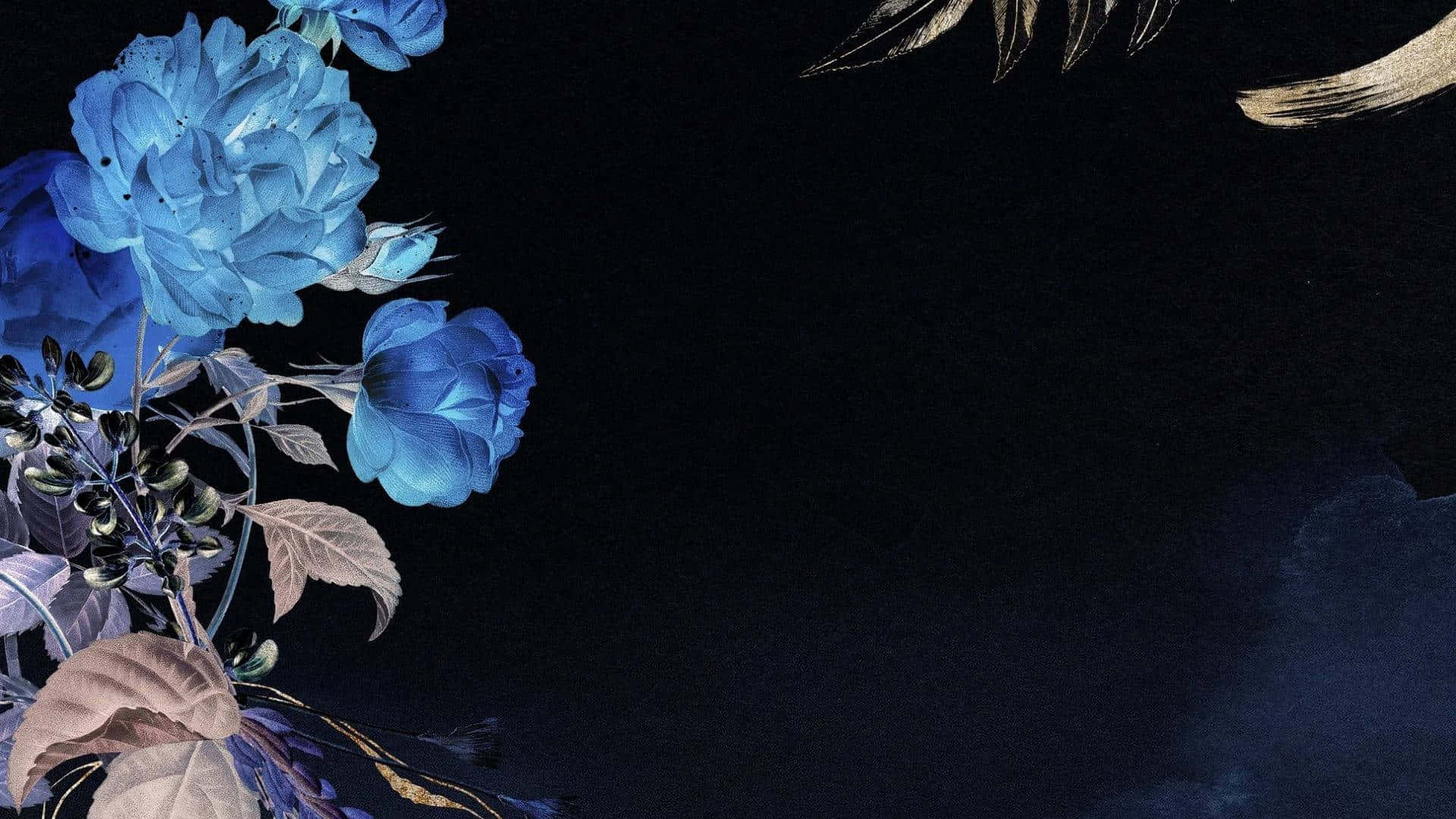 Dark Flower Aesthetic Wallpaper