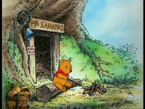 Winnie The Pooh Image And Hunny Tree