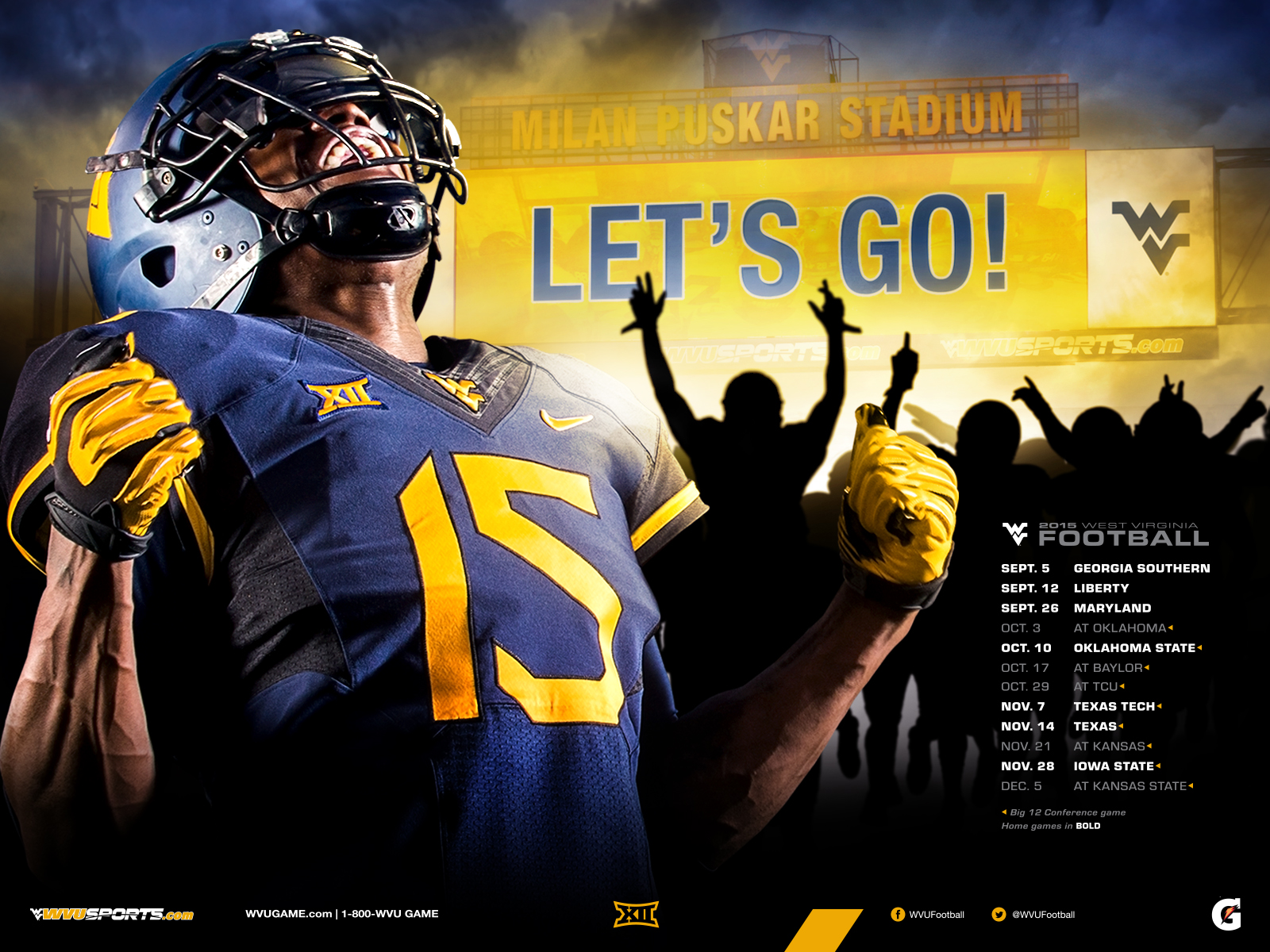 You can download a West Virginia wallpaper for you device by clicking