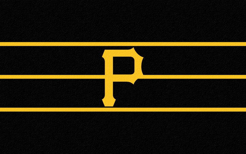 free download pittsburgh pirates logo black background hd wallpaper