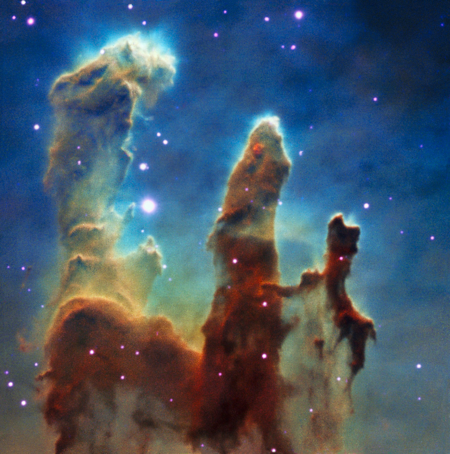 Posite Of The Pillars Creation From Muse Data Earth
