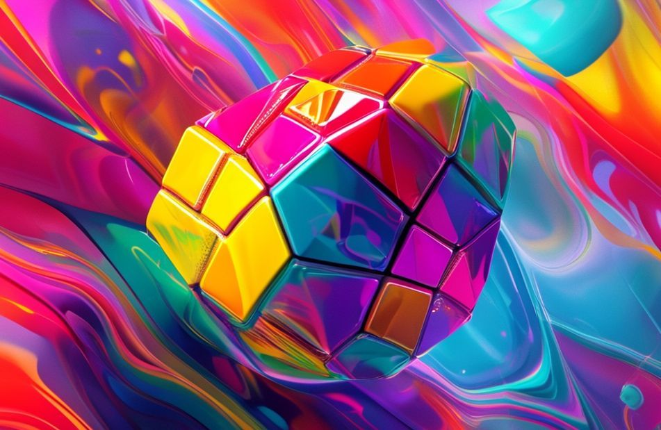 3d Wallpaper Rubix Cube