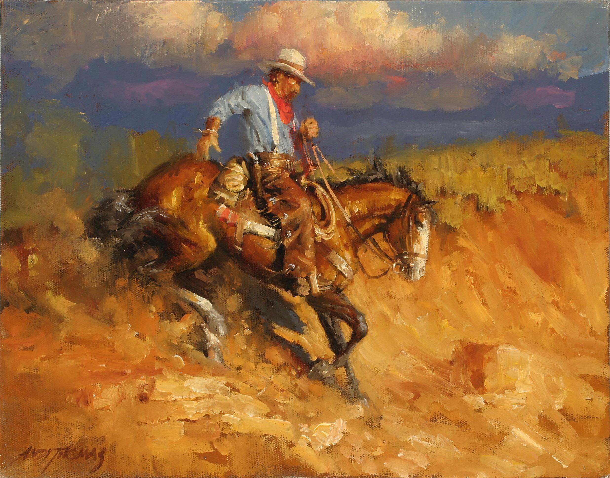 Western Cowboy Wallpaper