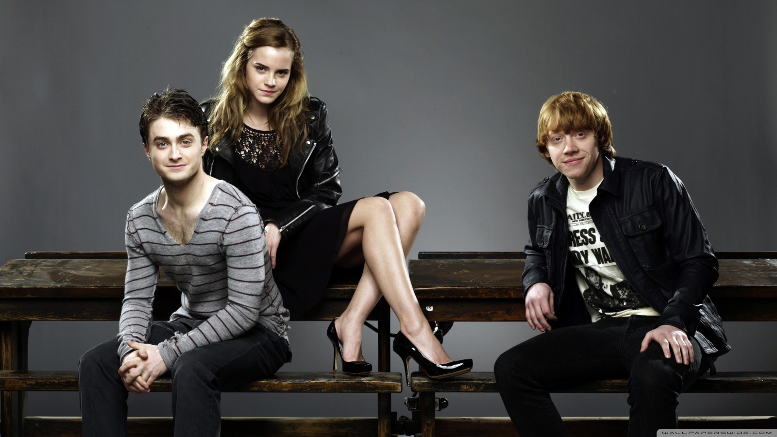 Daniel Radcliffe Emma Watson And Rupert Grint 4k HD Desktop
