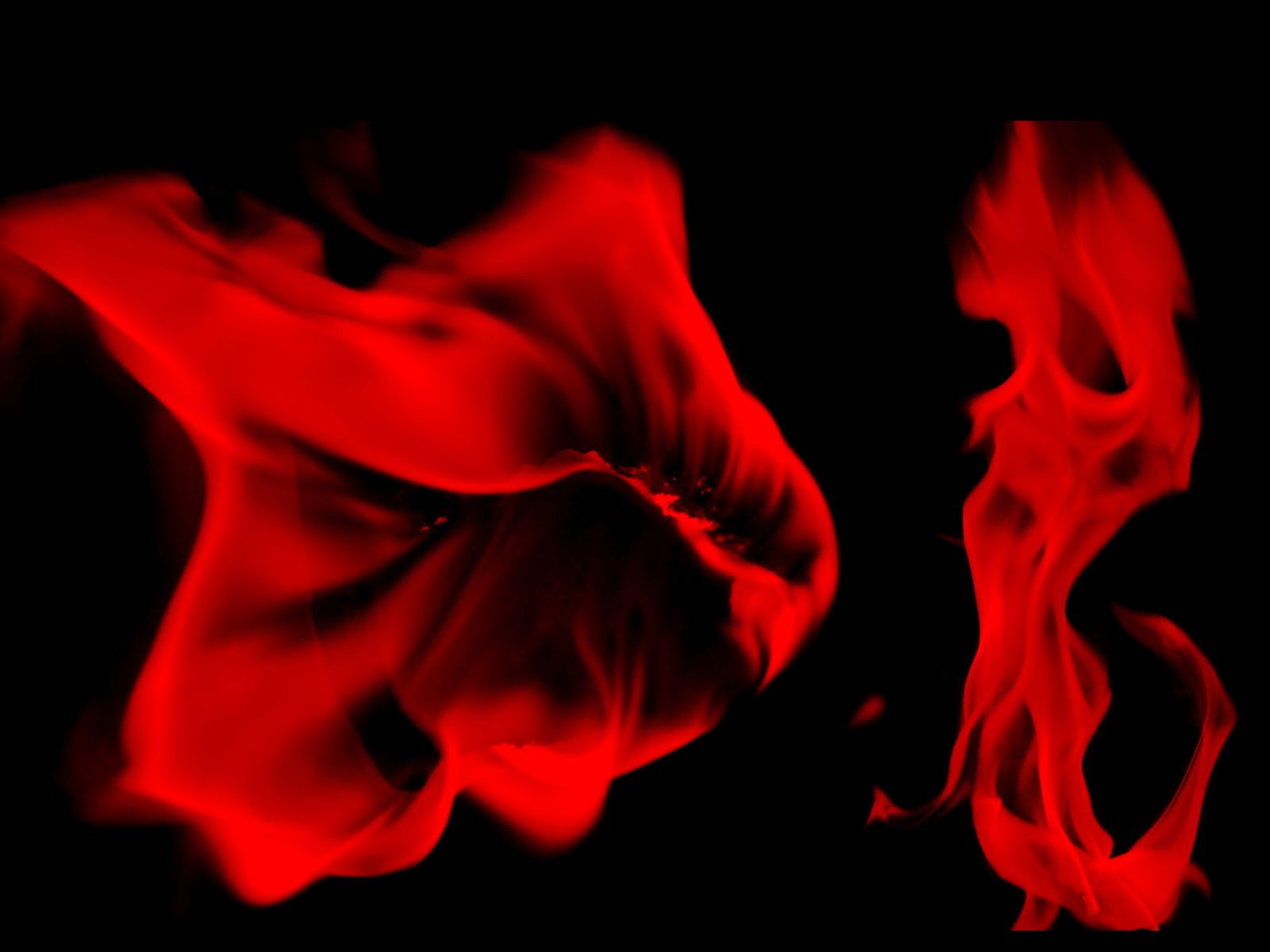 Wallpaper 41 Flame Red and Black Wallpapers