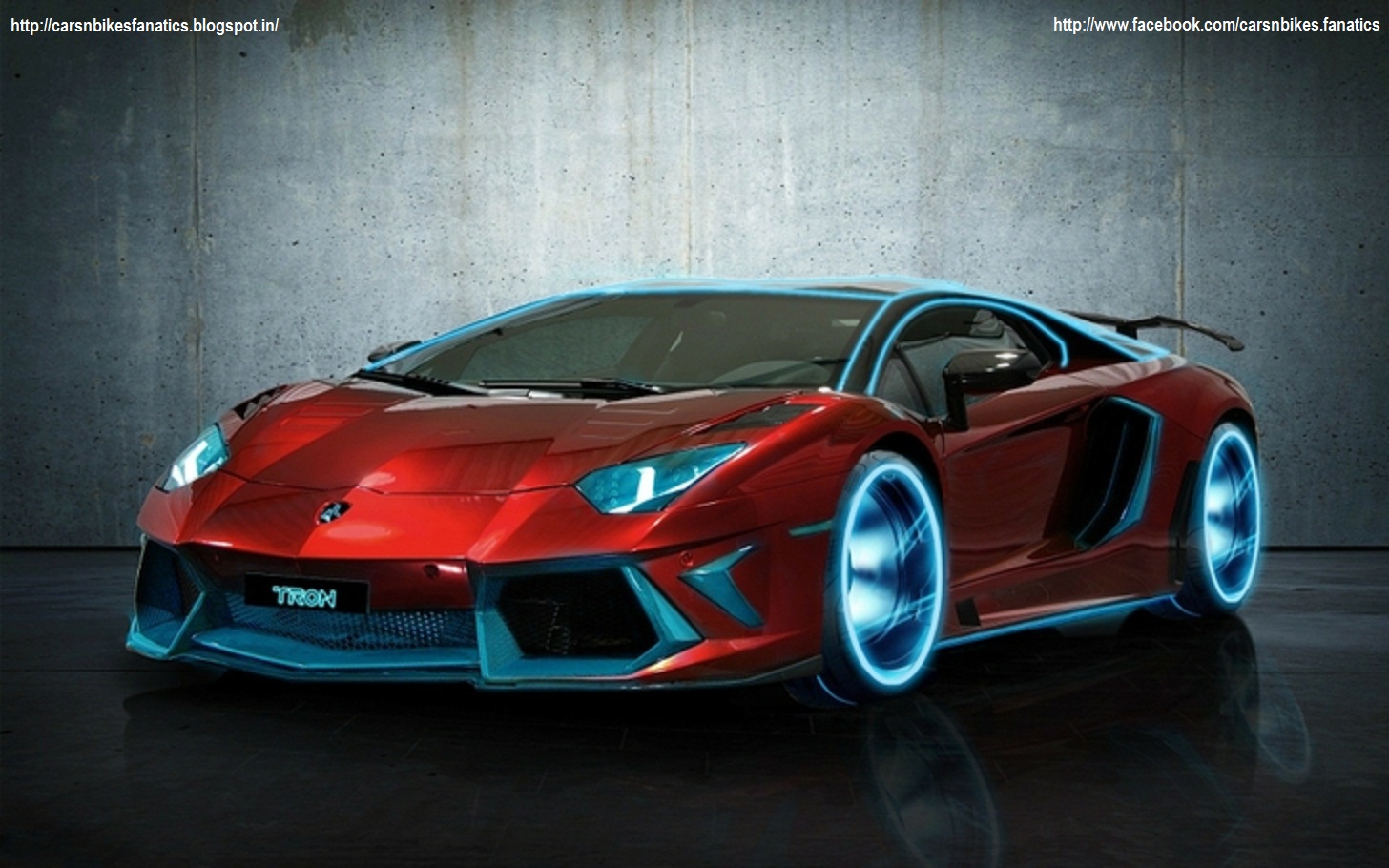 Lamborghini Aventador Tron As Our New Profile Picture On