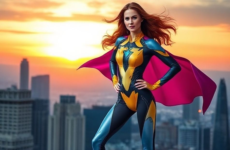Female Superhero Wallpaper