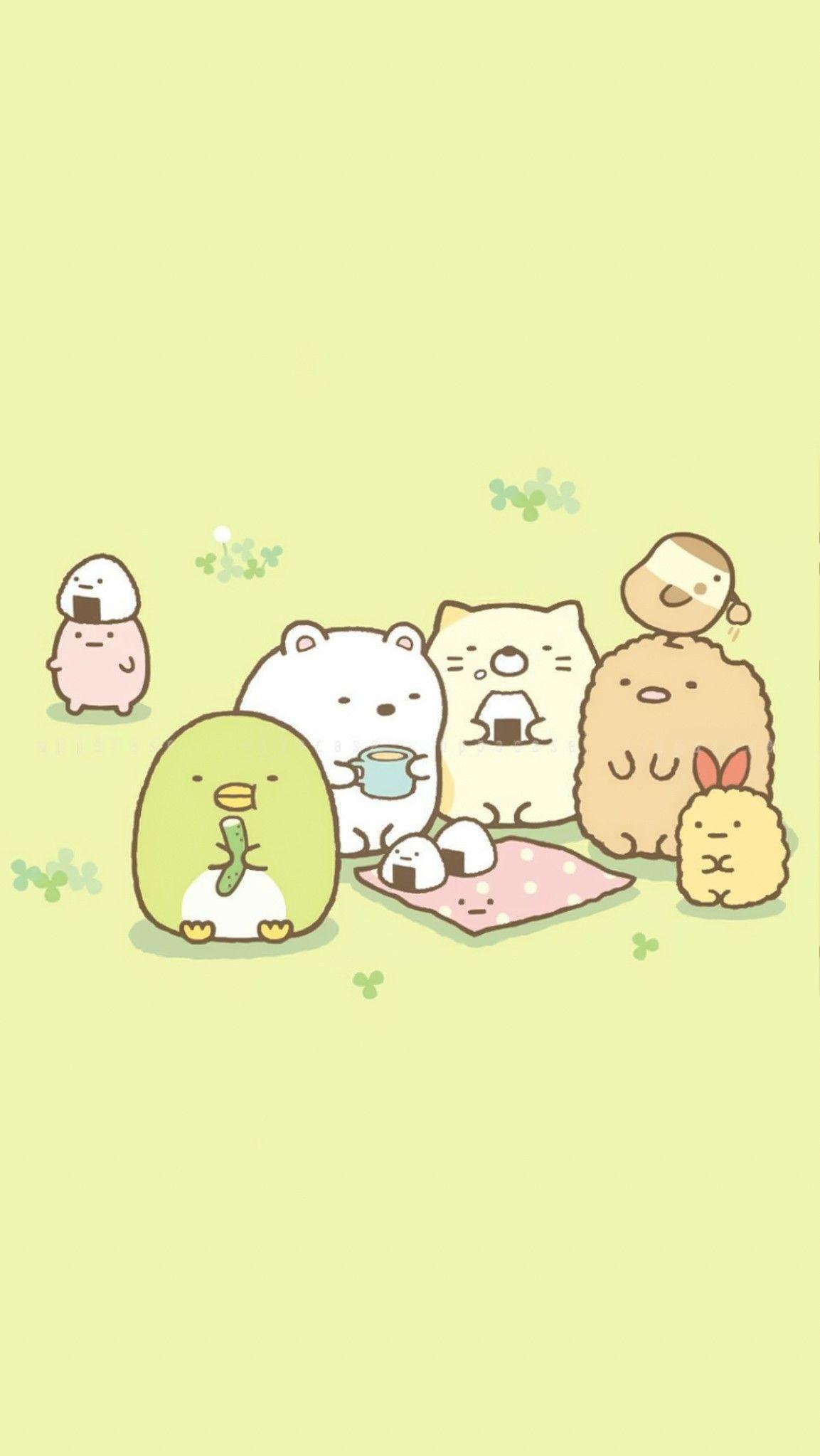 Alisa On Sumikko Gurashi Bg Cute Cartoon