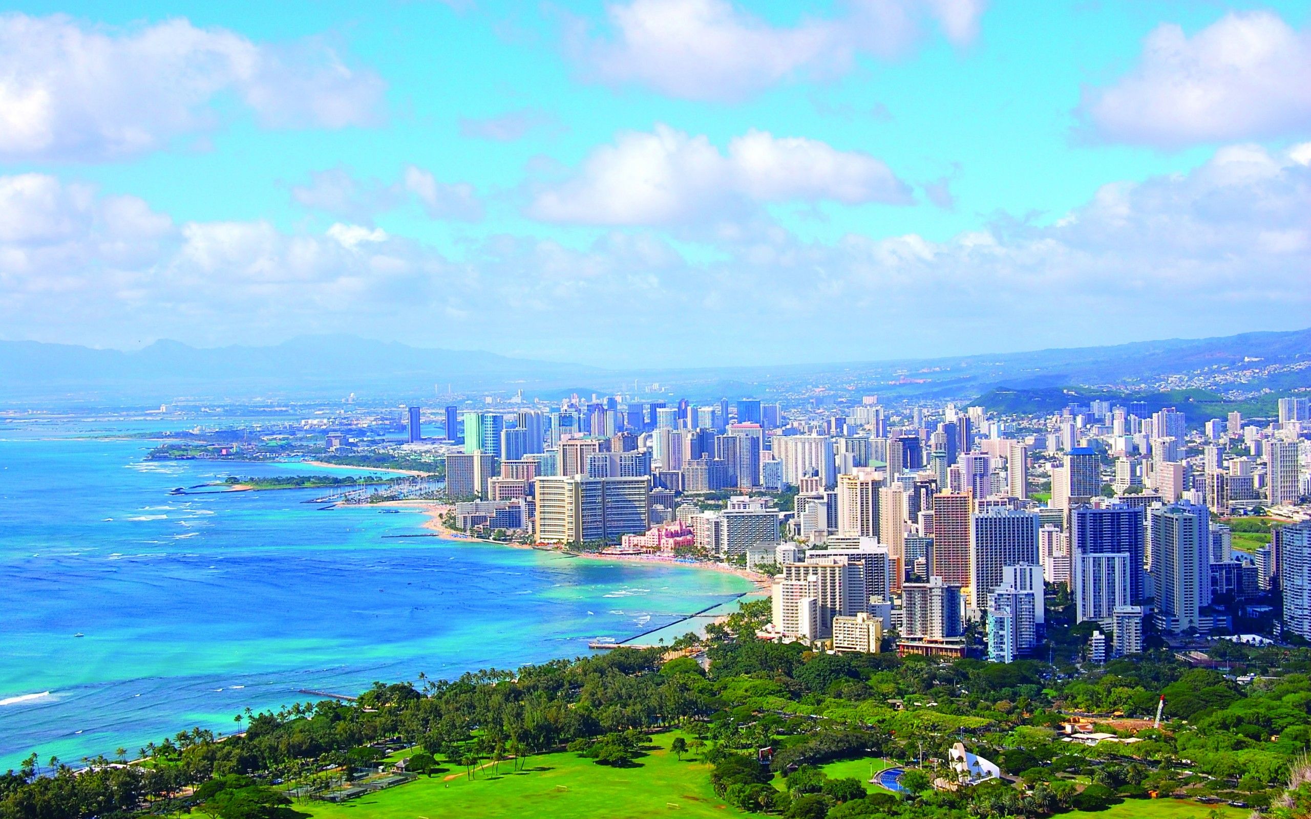 Honolulu Hawaii Wallpaper Top Background