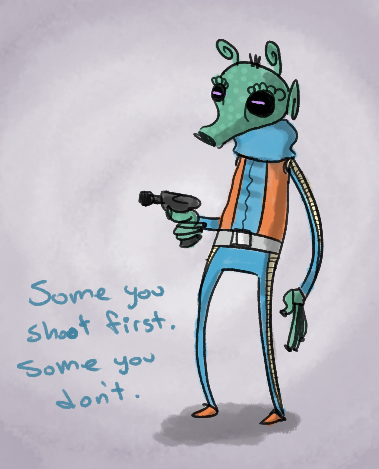 Really Think Greedo Is An Interesting Guy He A Character I Would