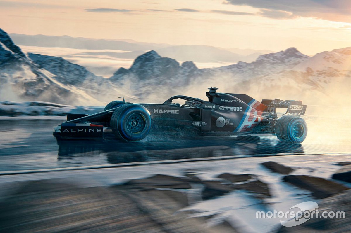 Alpine Reveals Car Launch Date As It Teases F1 Livery
