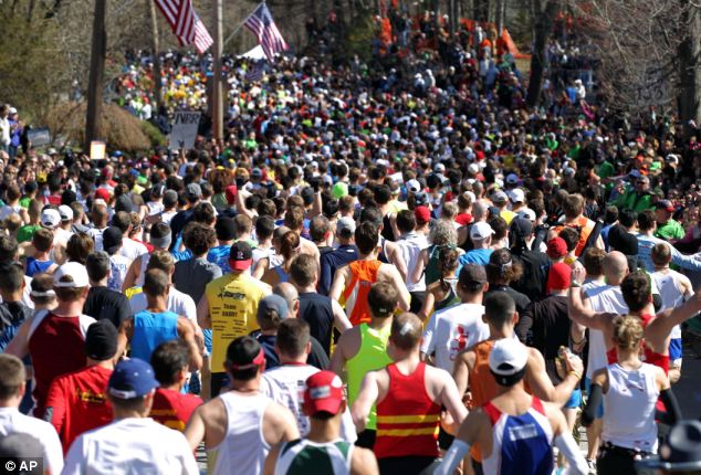Boston Marathon Course Map