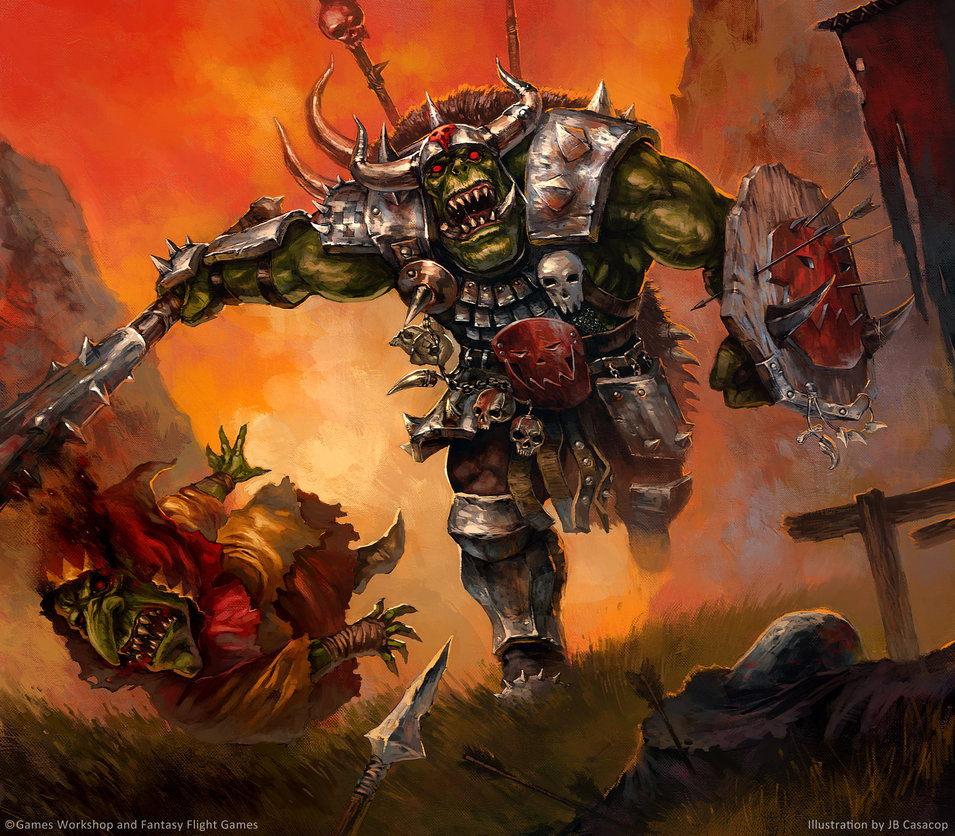 Warhammer Invasion Get Outta My Way By Jbcasacop