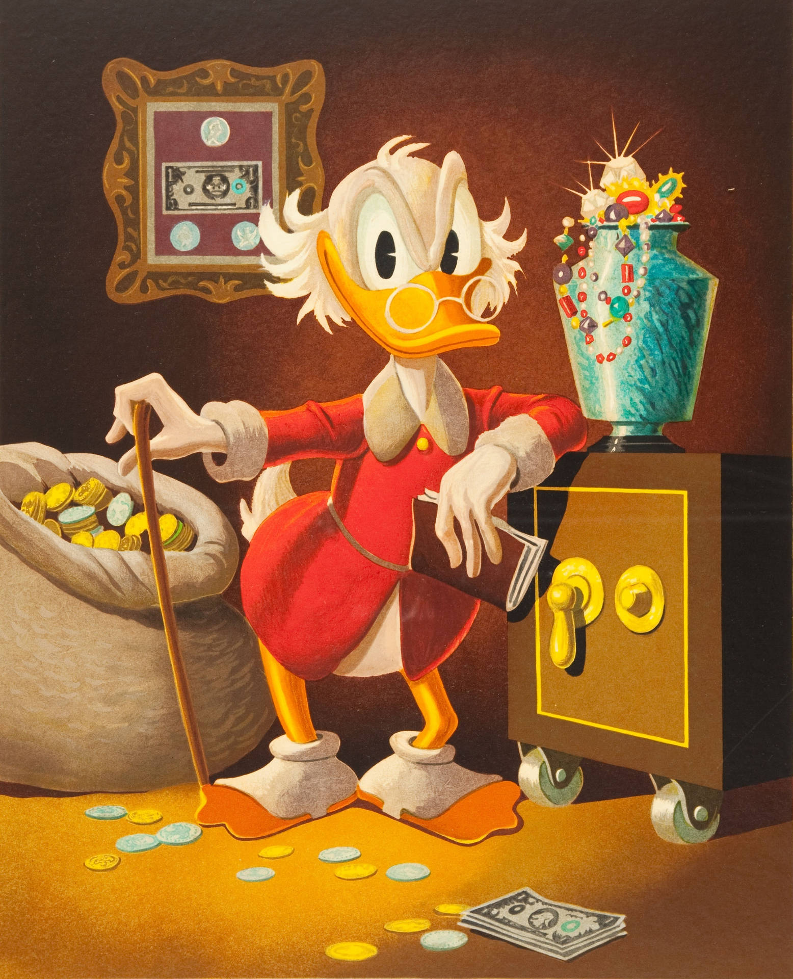 Scrooge Mcduck Wallpaper