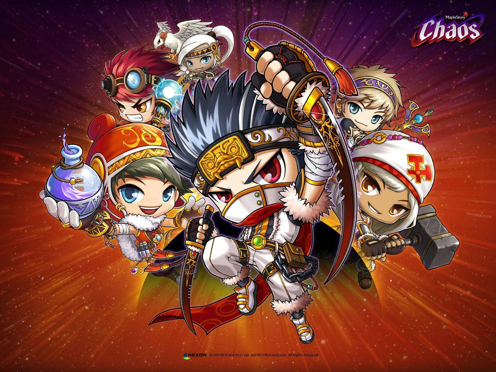 Maplestory On Red Mwzr8mdbfi0njeff Wallpaper