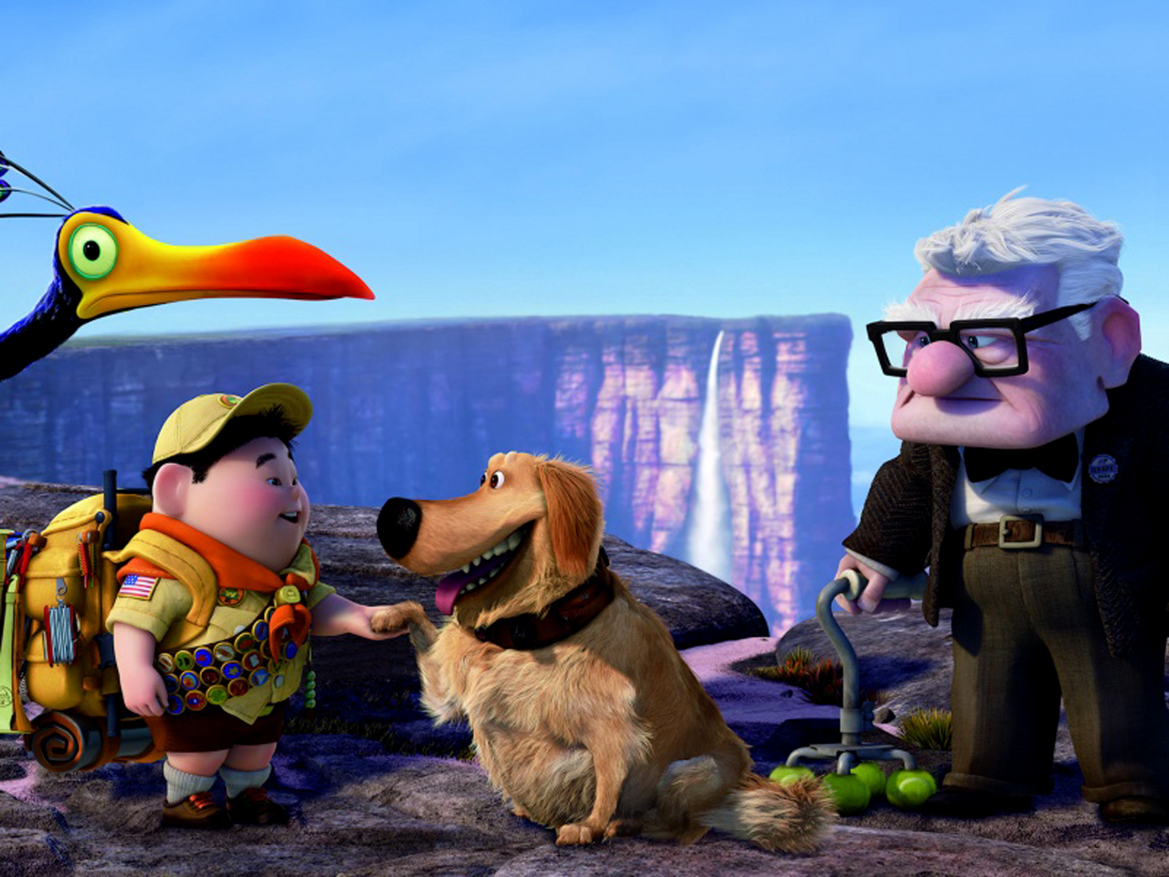 UP 3D Movie Pixar Studios HD Wallpapers Cartoon Wallpapers 1280x960
