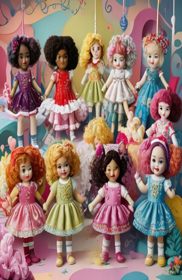 Cute Dolls Wallpaper